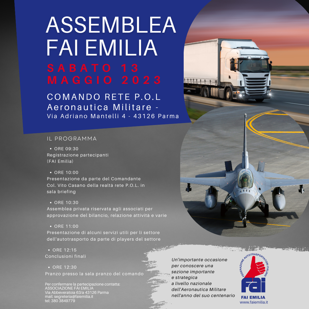 Assemblea FAI Emilia 13 maggio 2023