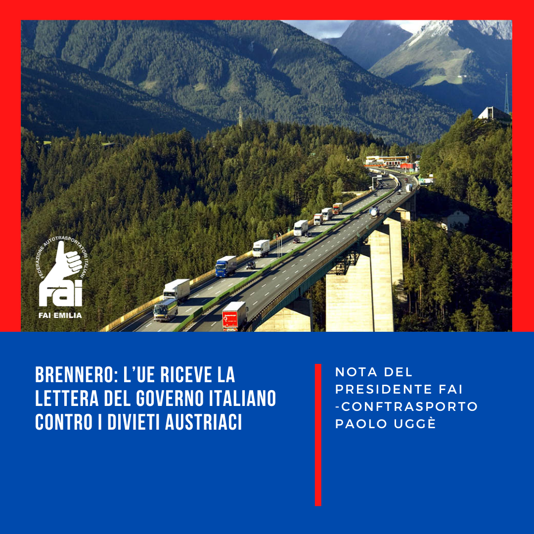 Brennero: l’UE riceve la lettera del Governo Italiano contro i divieti austriaci