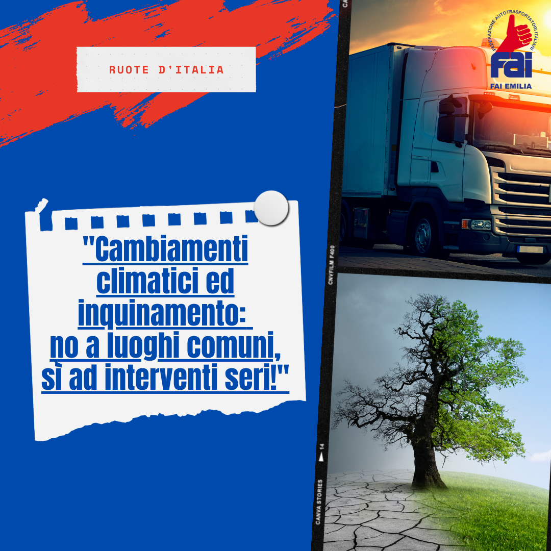 Cambiamenti climatici ed inquinamento: no a luoghi comuni, sì ad interventi seri!