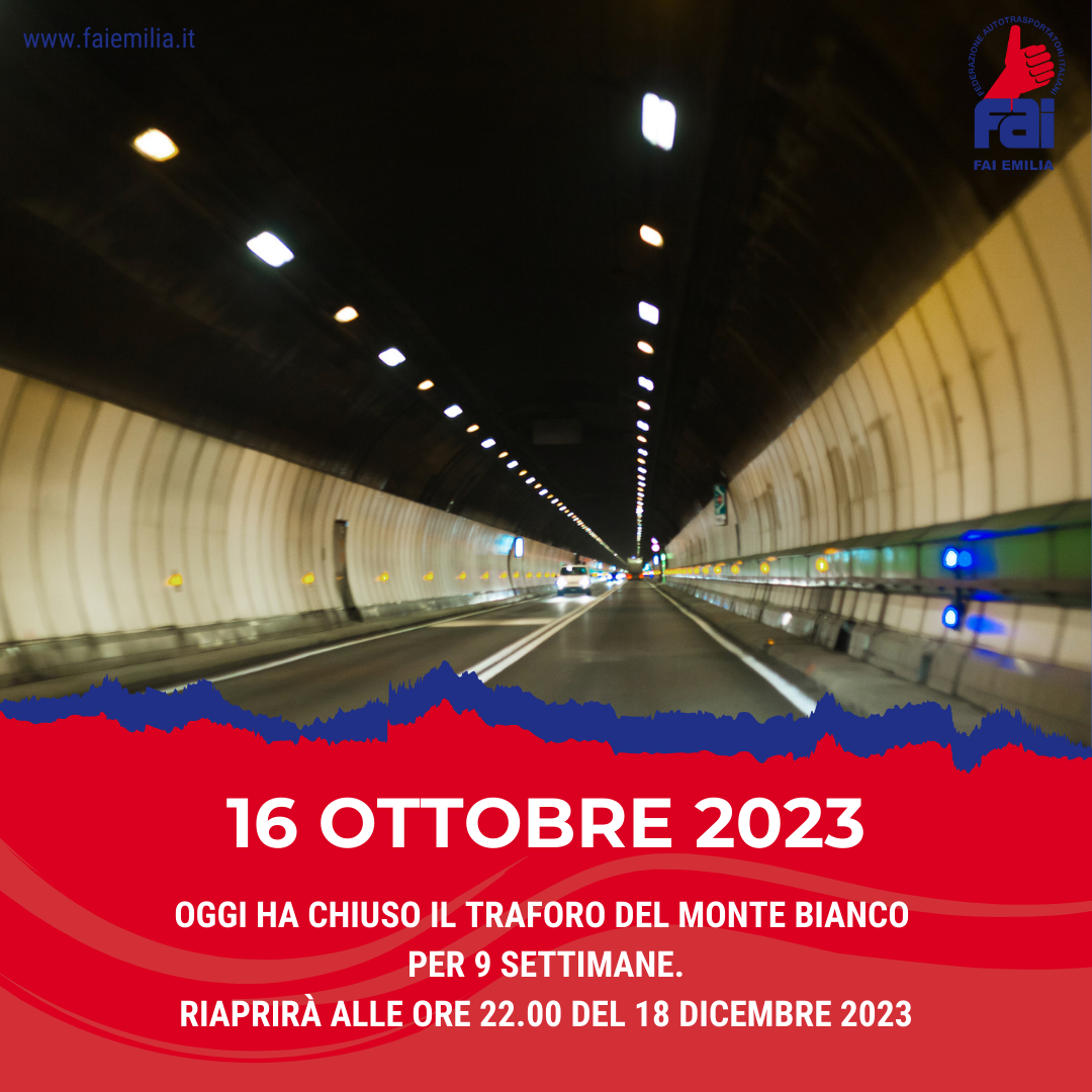 Chiusura del Traforo del Monte Bianco