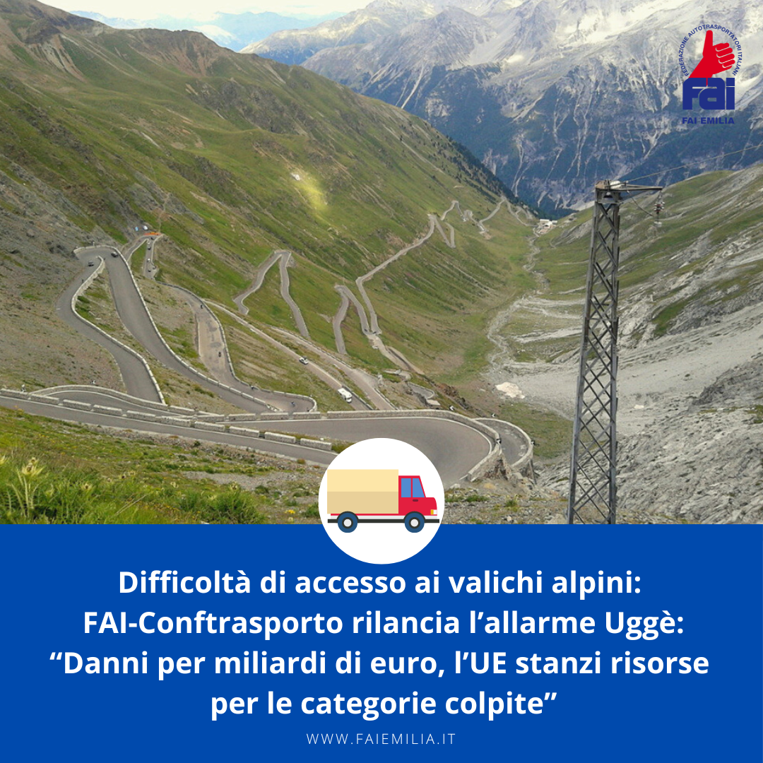 Difficoltà di accesso ai valichi alpini