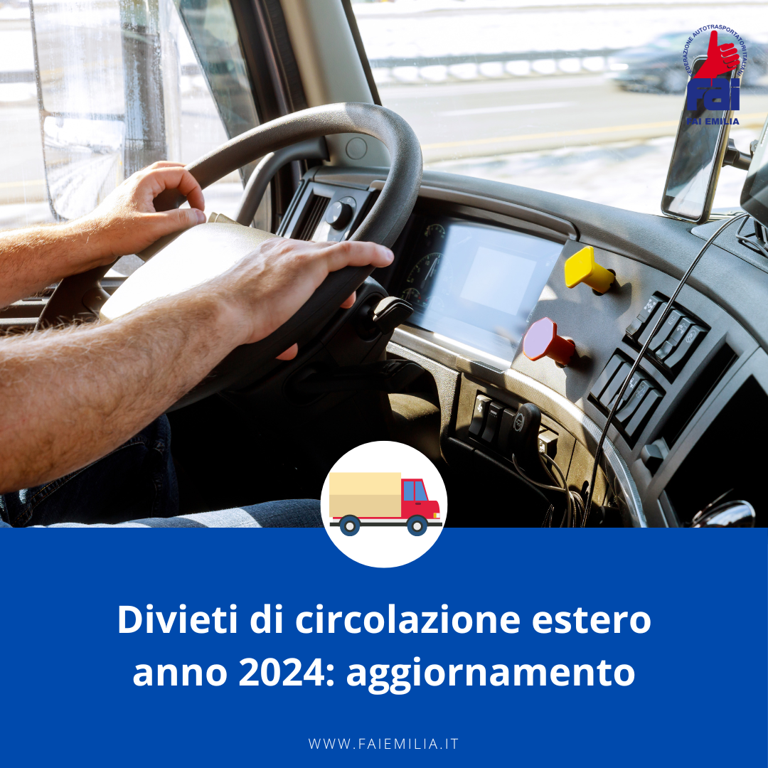 Divieti di circolazione estero anno 2024