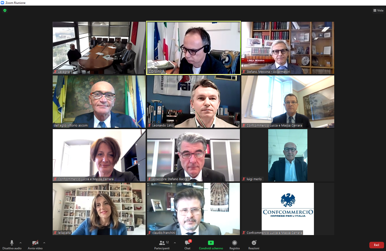 Potenziamento Asse di percorrenza 