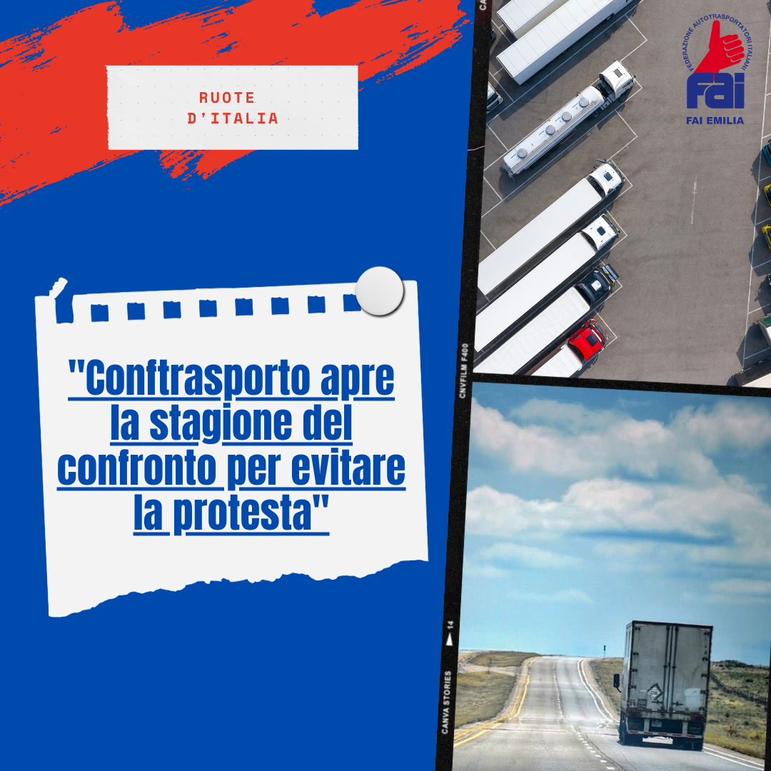 Ruote d'Italia: Conftrasporto apre la stagione del confronto per evitare la protesta