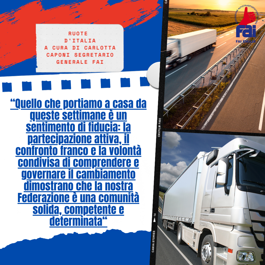 Ruote d'Italia: "La nostra Federazione è una comunità solida, competente e determinata”