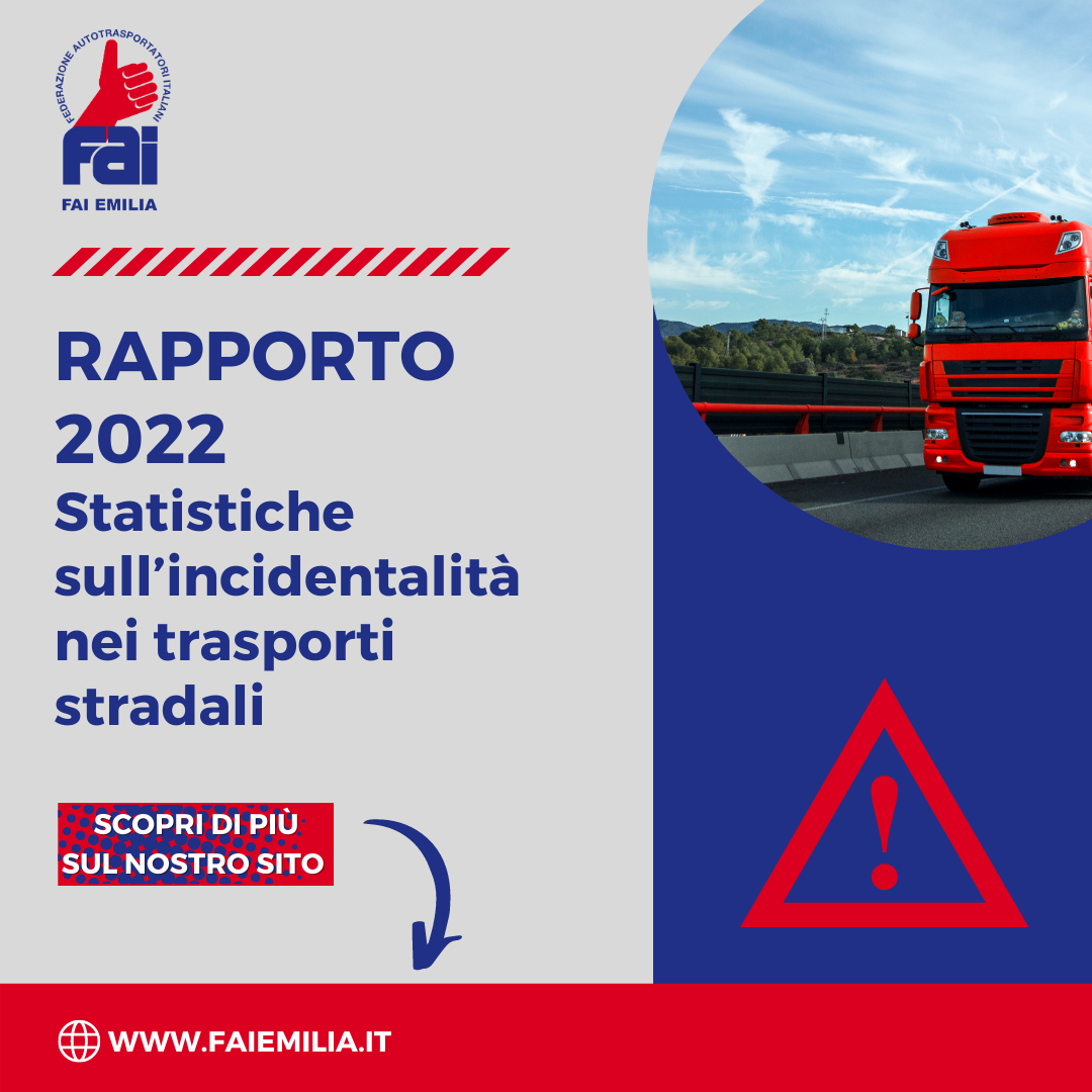 Statistiche sull’incidentalità nei trasporti stradali | Rapporto 2022
